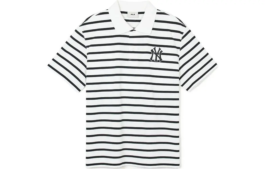 MLB New York Yankees Polo Shirt Unisex Ivory