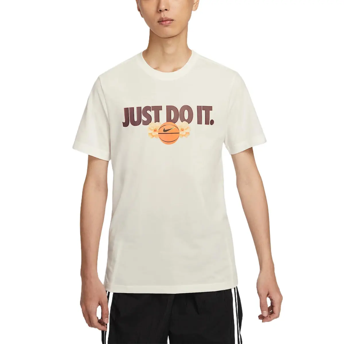 Nike Dri Fit T Shirt Men's Sail White