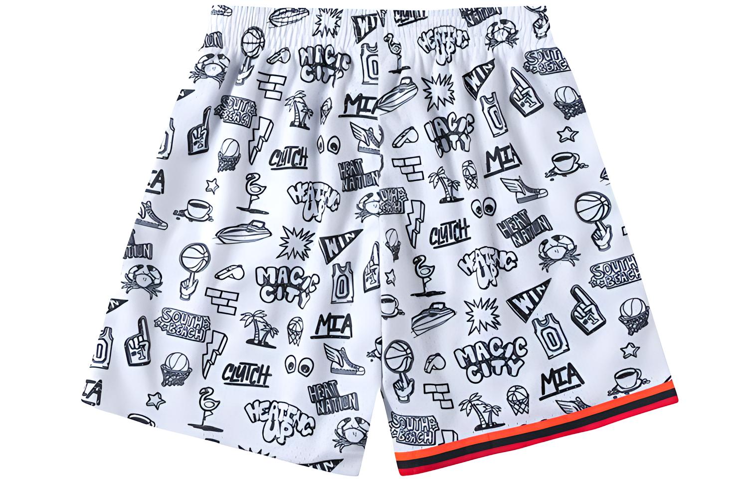 Mitchell Ness Basketball Shorts Men’s White