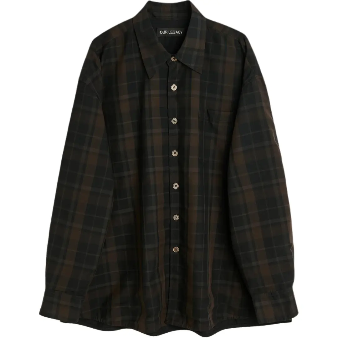 Our Legacy Borrowed Checked Shirt