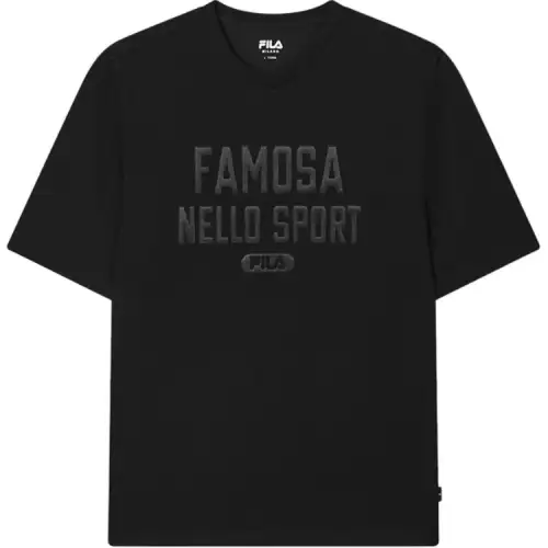FILA MILANO T Shirt Men's Jet Black BK
