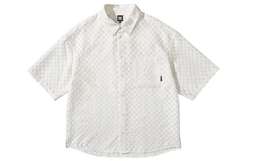 DCSHOES Shirts Unisex White Square Collar Moderate Other