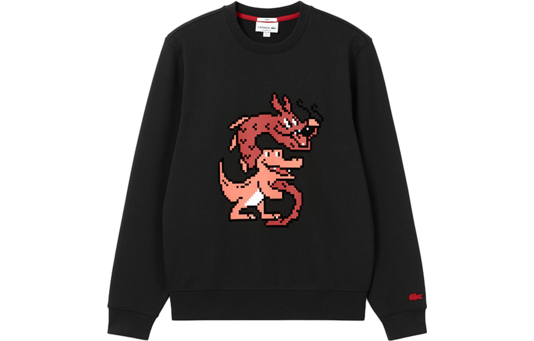 Свитшот LACOSTE (черный)