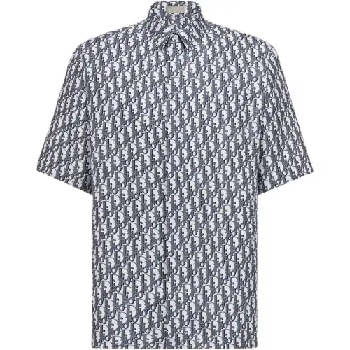 DIOR SS25 Shirt Men's Marine Blue