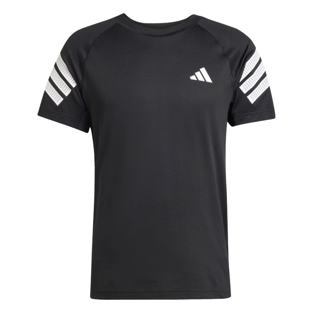 Adidas Icon3 Stripes T Shirt Men's Black/White