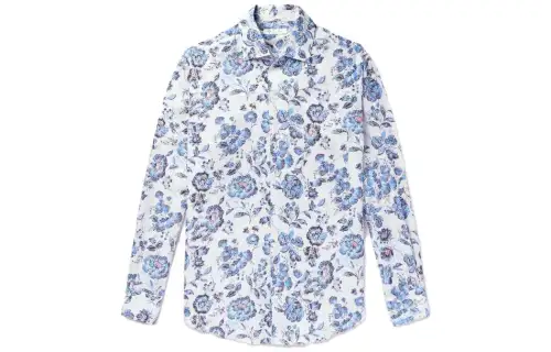 Loro Piana SS23 Shirt Men's Blue