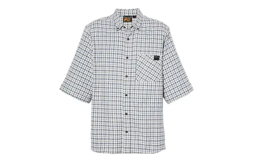 Timberland Shirts Men's Blue Pointed Collar Moderate Other