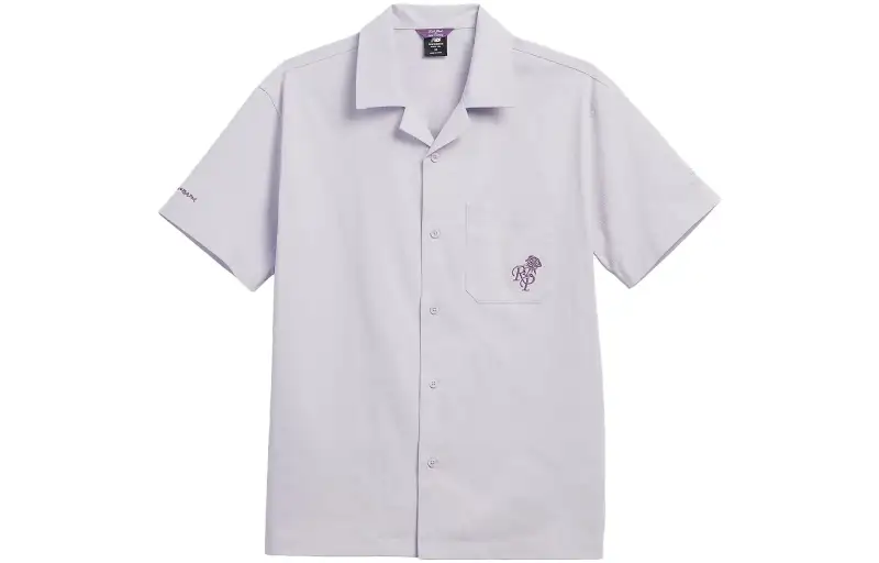 New Balance RICH PAUL Shirt Men's Gray Purple