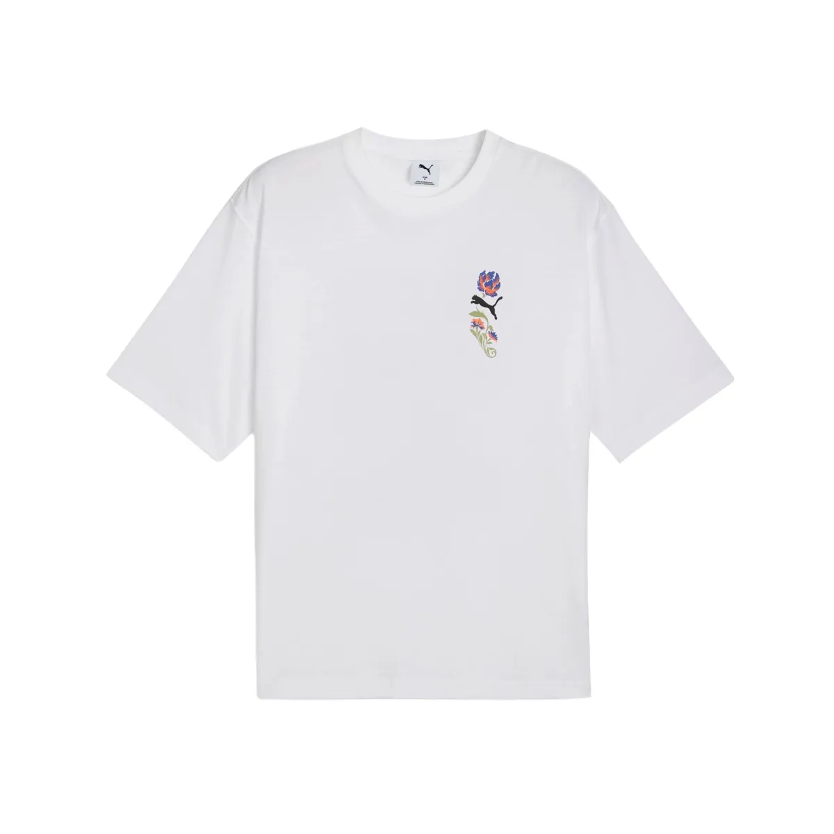 PUMA Playera Estilo Boxy Floral Sport Para Hombre