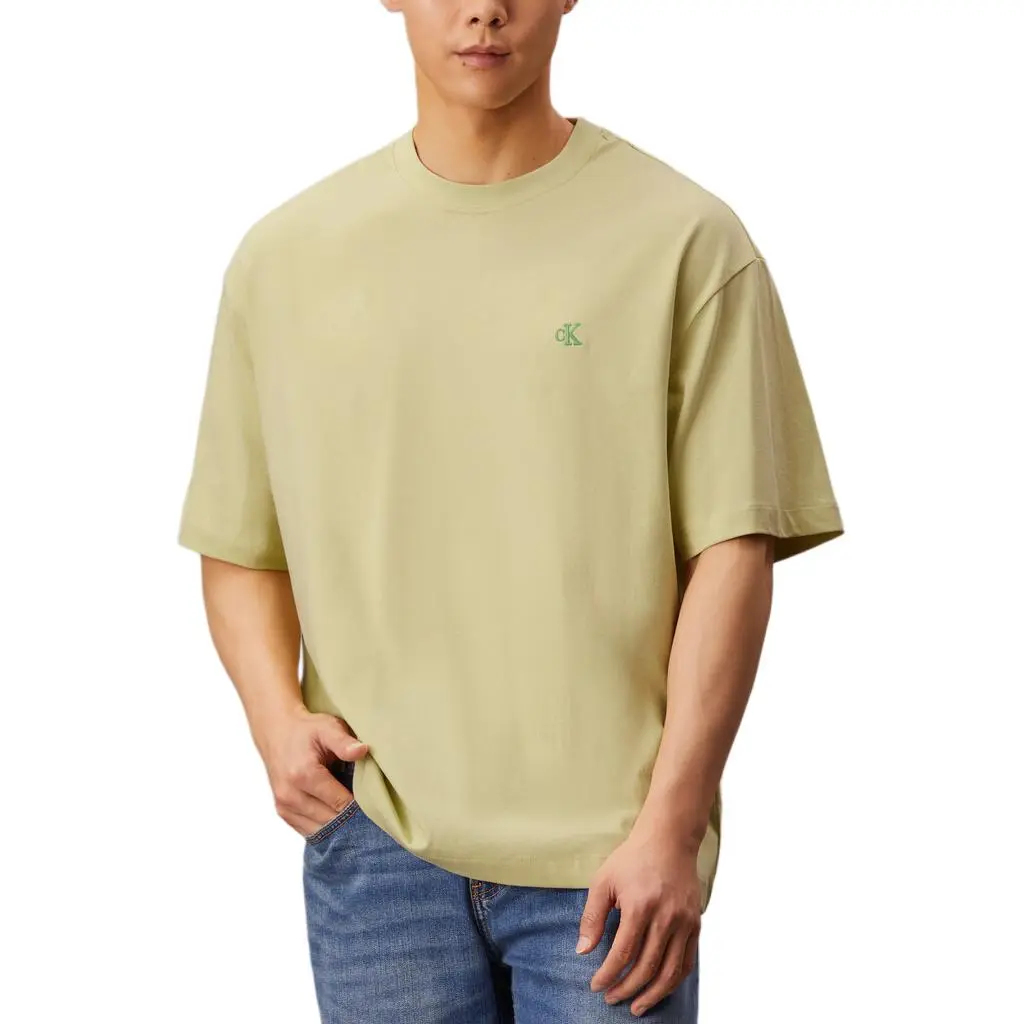 CALVIN KLEIN T Shirt Men's Hay Color