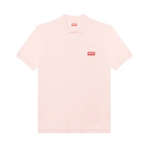 【Previous Season】logo-patch cotton polo shirt
