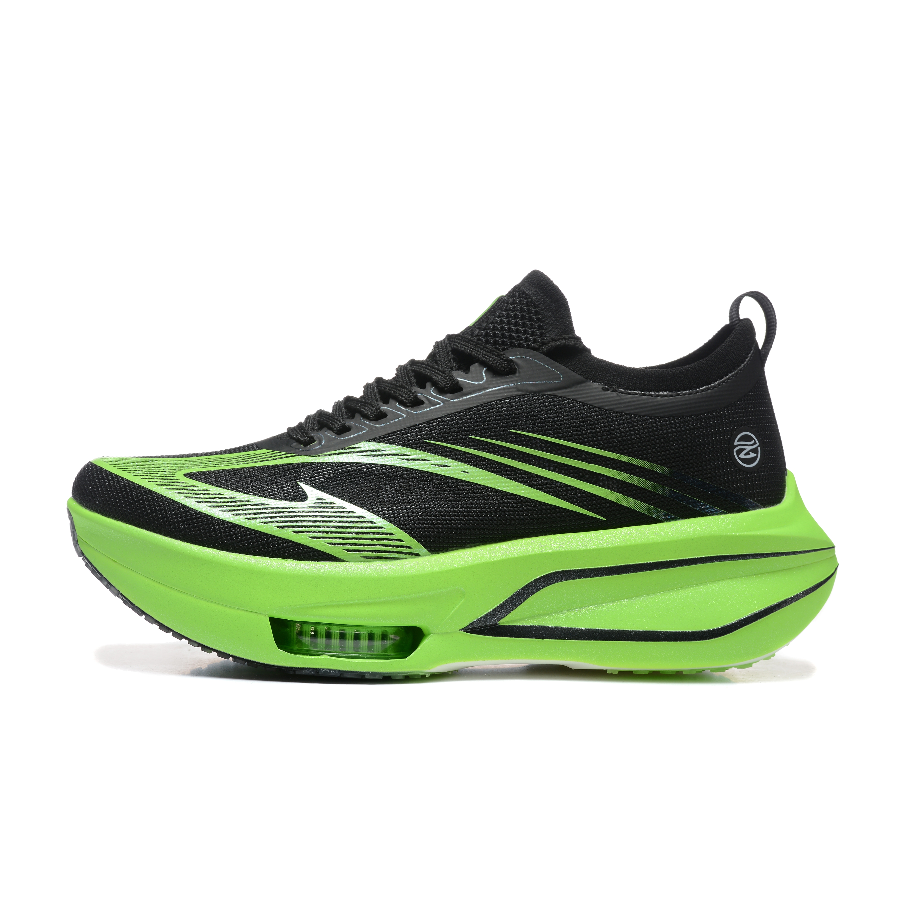 DEERWAY Running Shoes Unisex Black Green