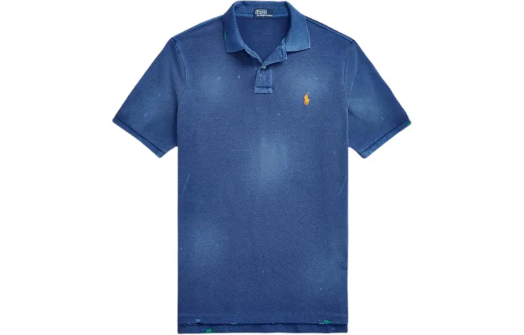 Polo Ralph Lauren SS24 Polo Shirt Classic Version Men's Blue