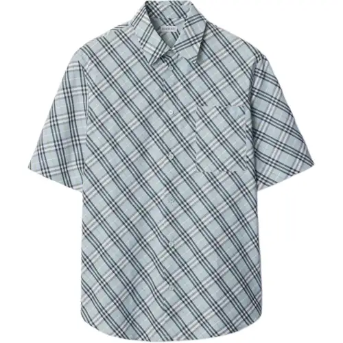 Burberry check-pattern shirt