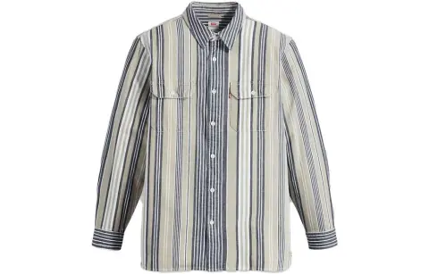 Levi's Shirts Men's Multicolor Lapel Moderate Other