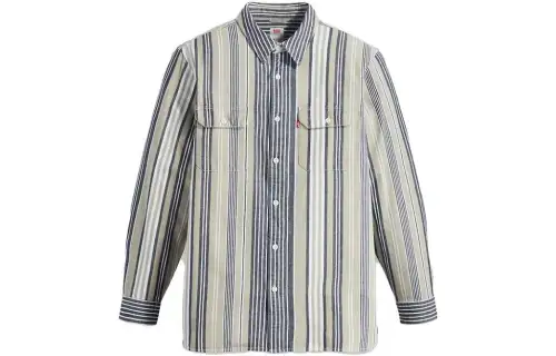 Levis Shirts Men's Multicolor Lapel Moderate Other