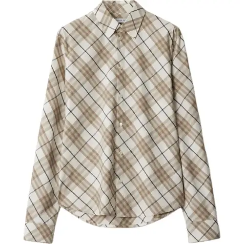 Burberry Check Cotton shirt
