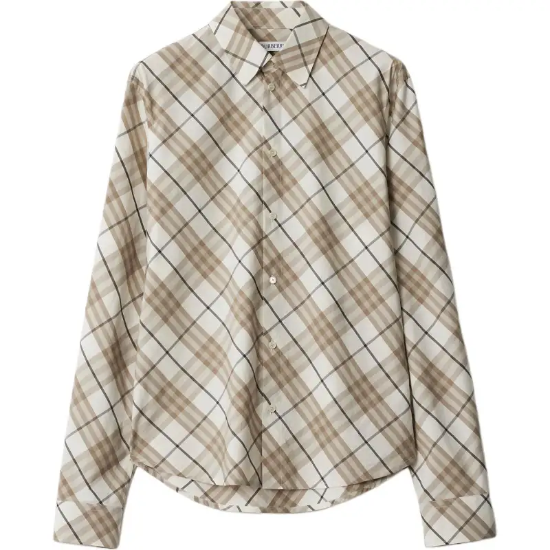 Burberry Check Cotton shirt