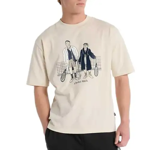 New Balance T Shirt Men's Beige