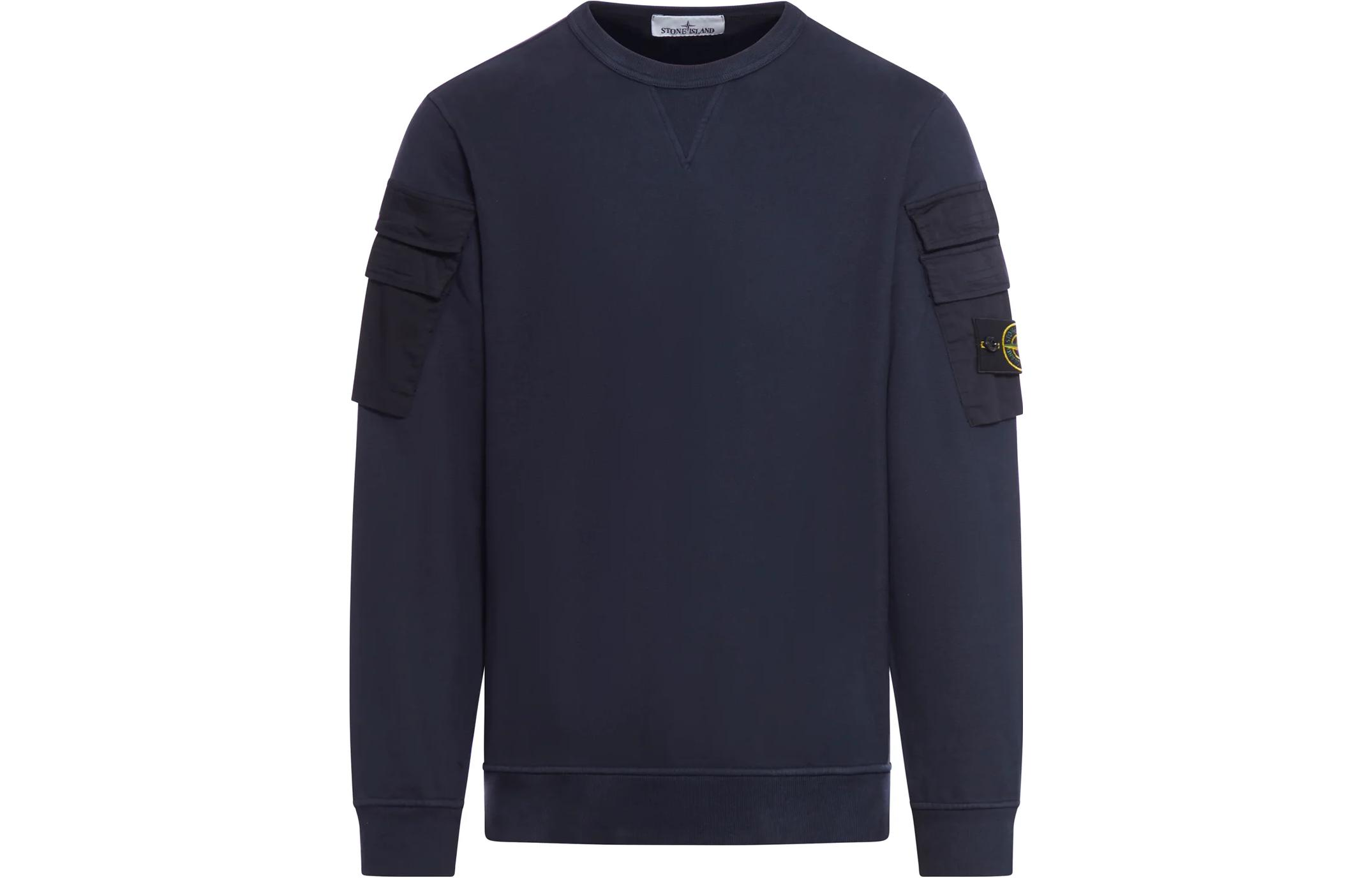 Мужская толстовка STONE ISLAND (синий)