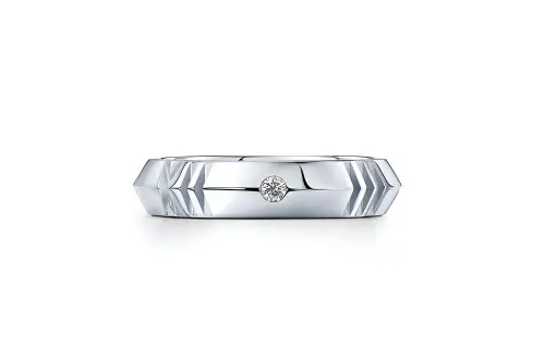 TIFFANY & CO. Atlas® Rings Women's White