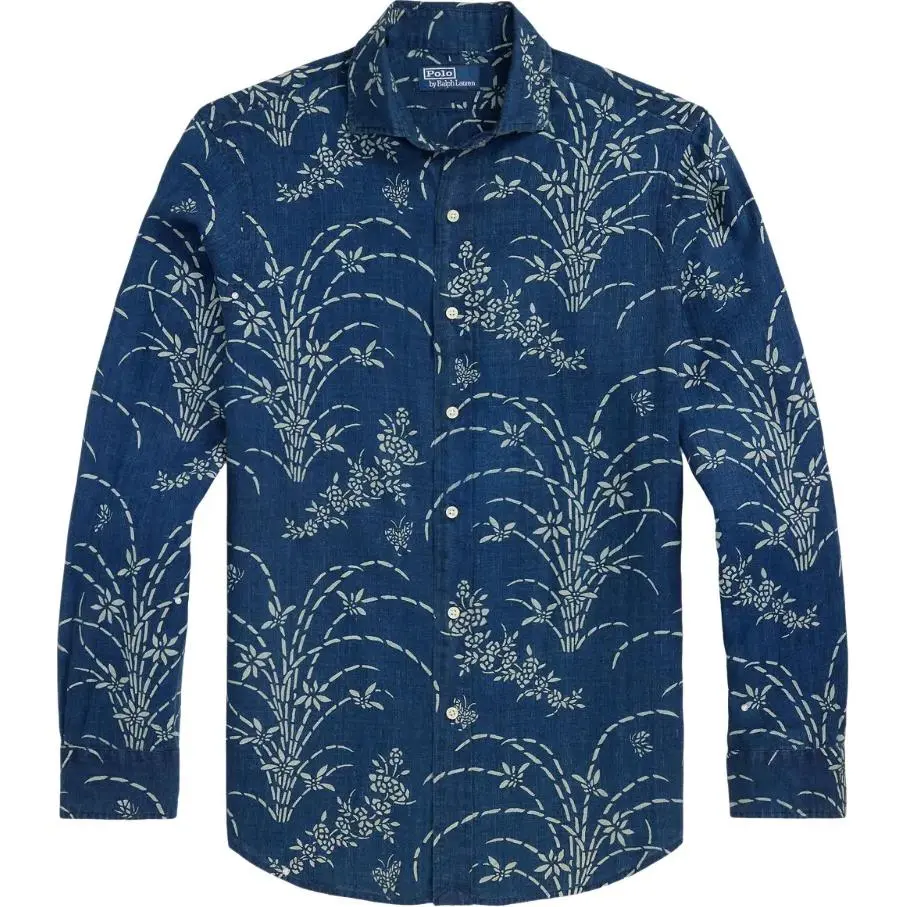Polo Ralph Lauren floral-print linen shirt