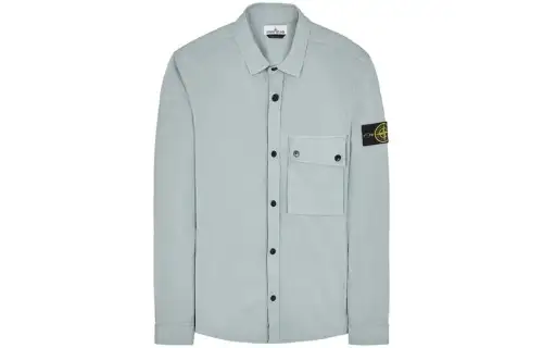STONE ISLAND Shirts Men's Sky Blue Moderate