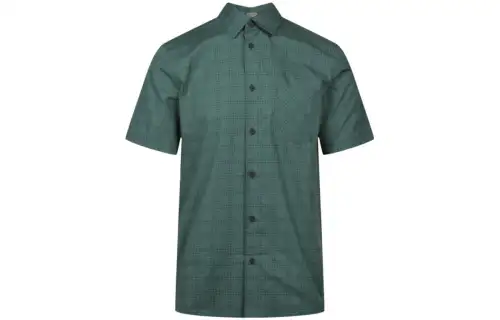Bottega Veneta Shirts Men's Green Lapel Moderate Other