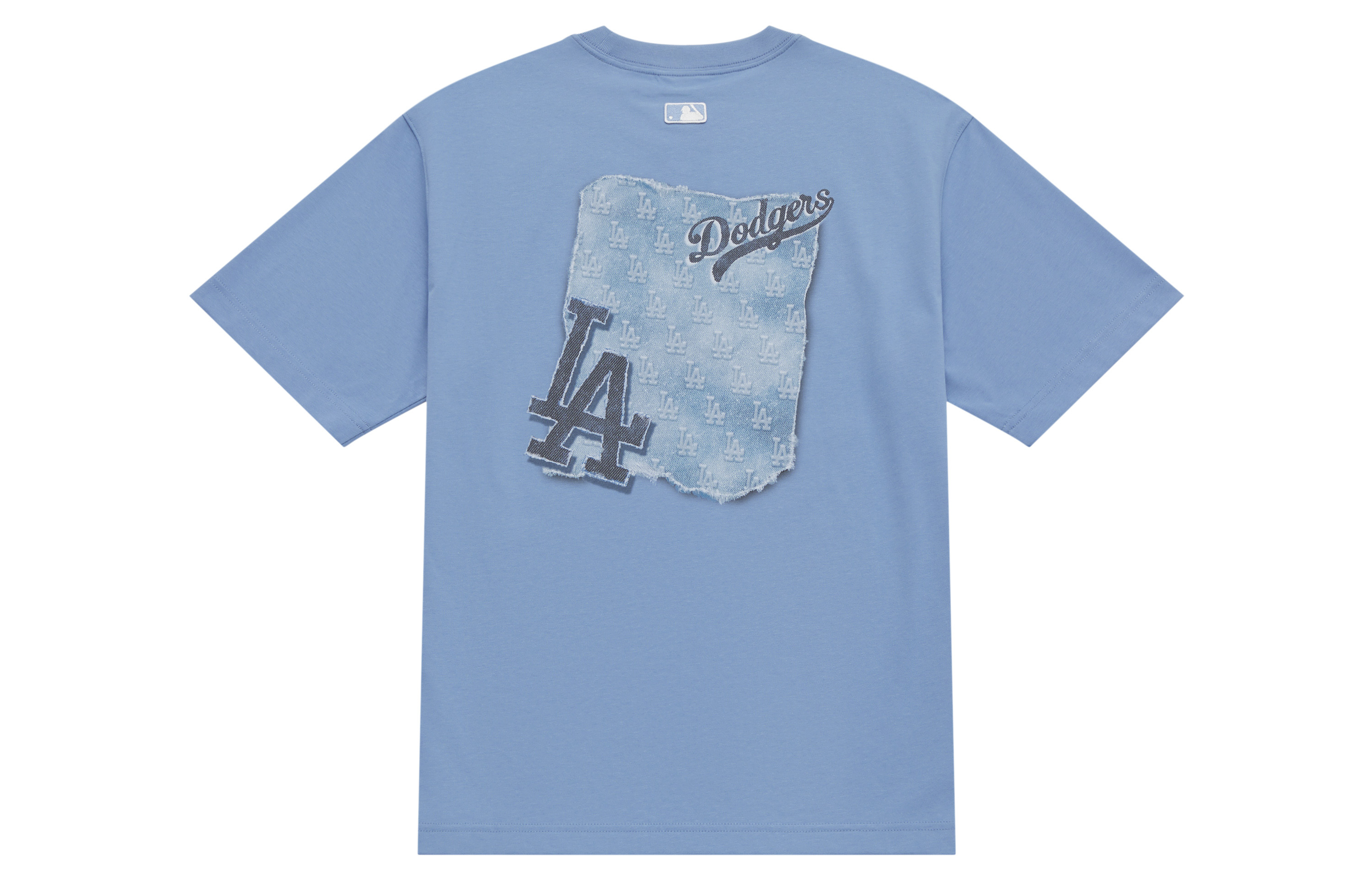 Футболка MLB MLB MONOGRAM SS25 T (темный небесно-голубой)