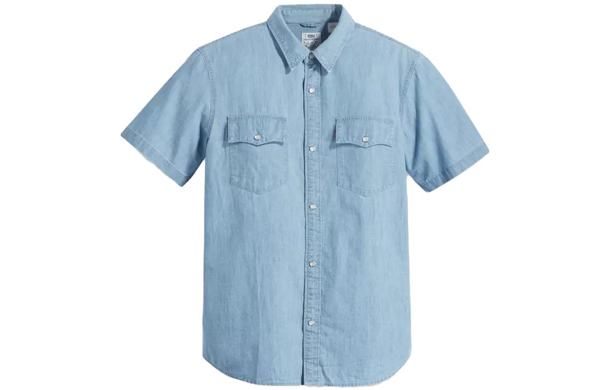 Levi's Short Sleeved Relaxed Fit Western Shirt
