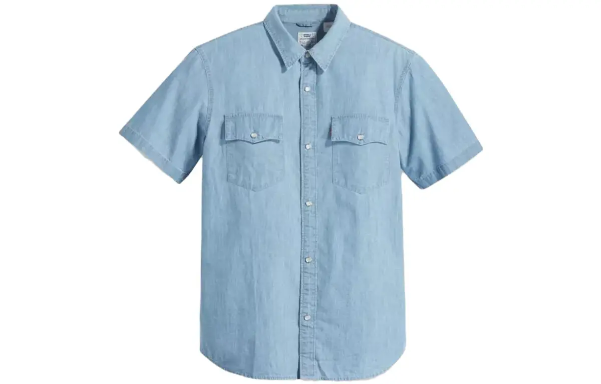 Levi's Short Sleeved Relaxed Fit Western Shirt