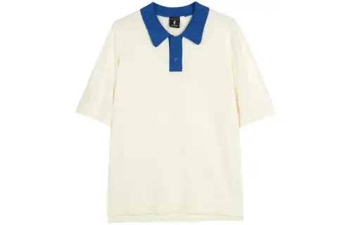 Skechers Polo Shirt Unisex Butter Ecru