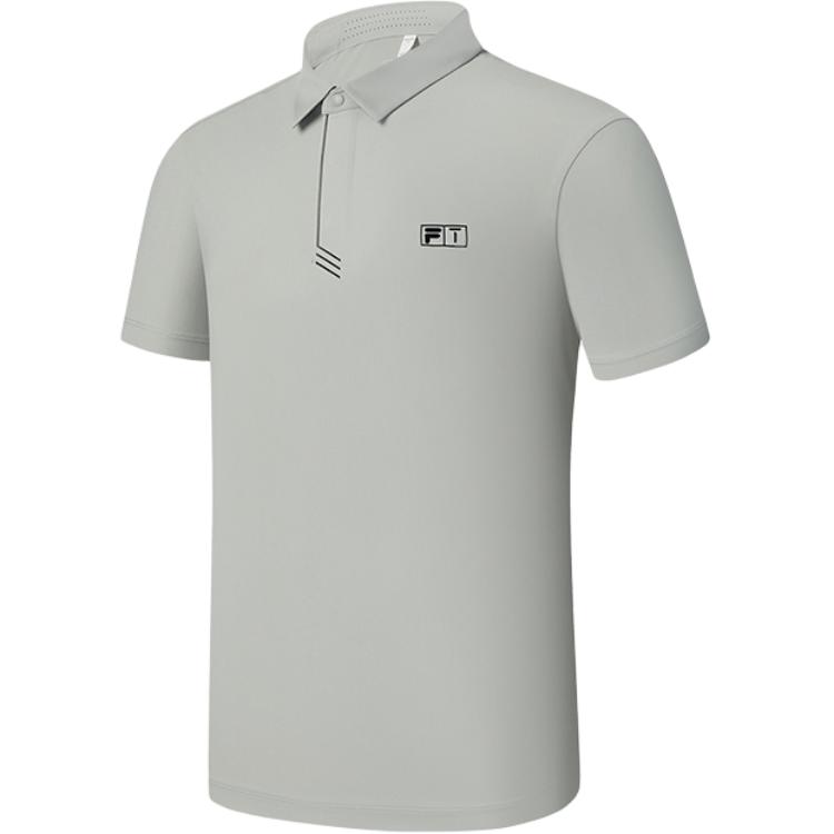 FILA Golf SS25 Polo Shirt Men's Dome Gray GY