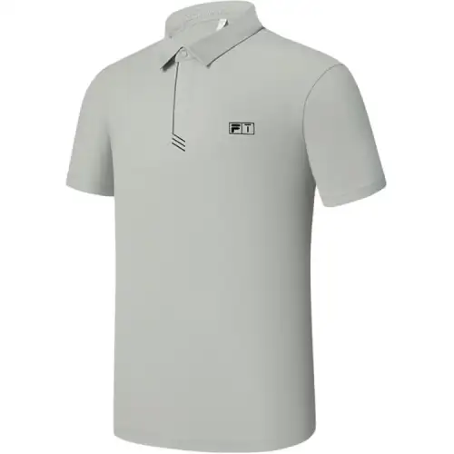 FILA Golf SS25 Polo Shirt Men's Dome Gray GY
