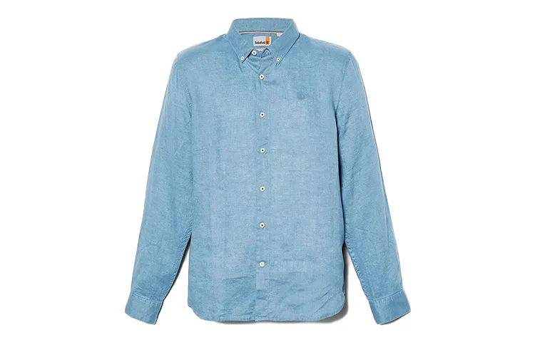 Timberland Shirts Men's Blue Square Collar Moderate Other