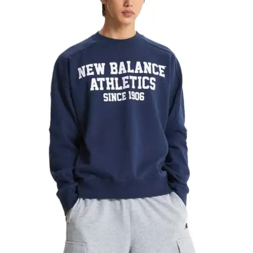 New Balance SS25 Sweatshirt Unisex Blue