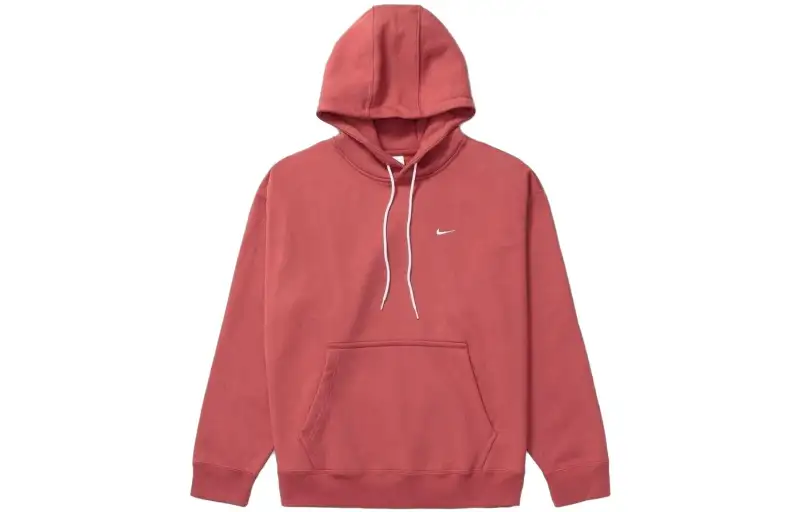 Nike Sweatshirts Men's Red Hooded Moderate Regular