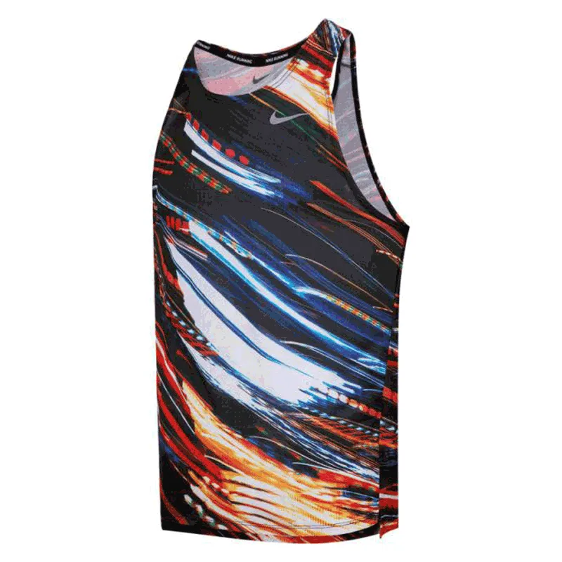 Nike Tank Tops Men's Black Crew Neck Moderate Other