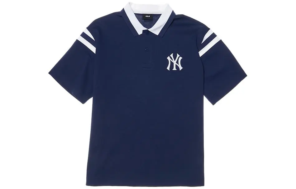 MLB Polo Shirt Unisex Navy Blue