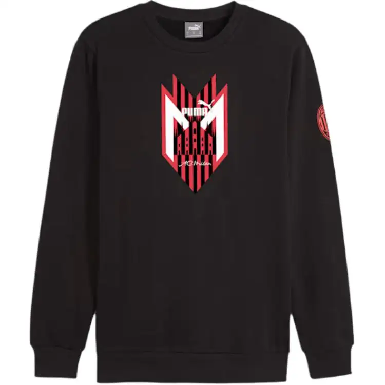 PUMA AC Milan Ftblicons Sweatshirt Men's Black