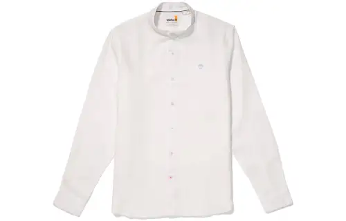 Timberland Logo Detailed Button Up Shirt