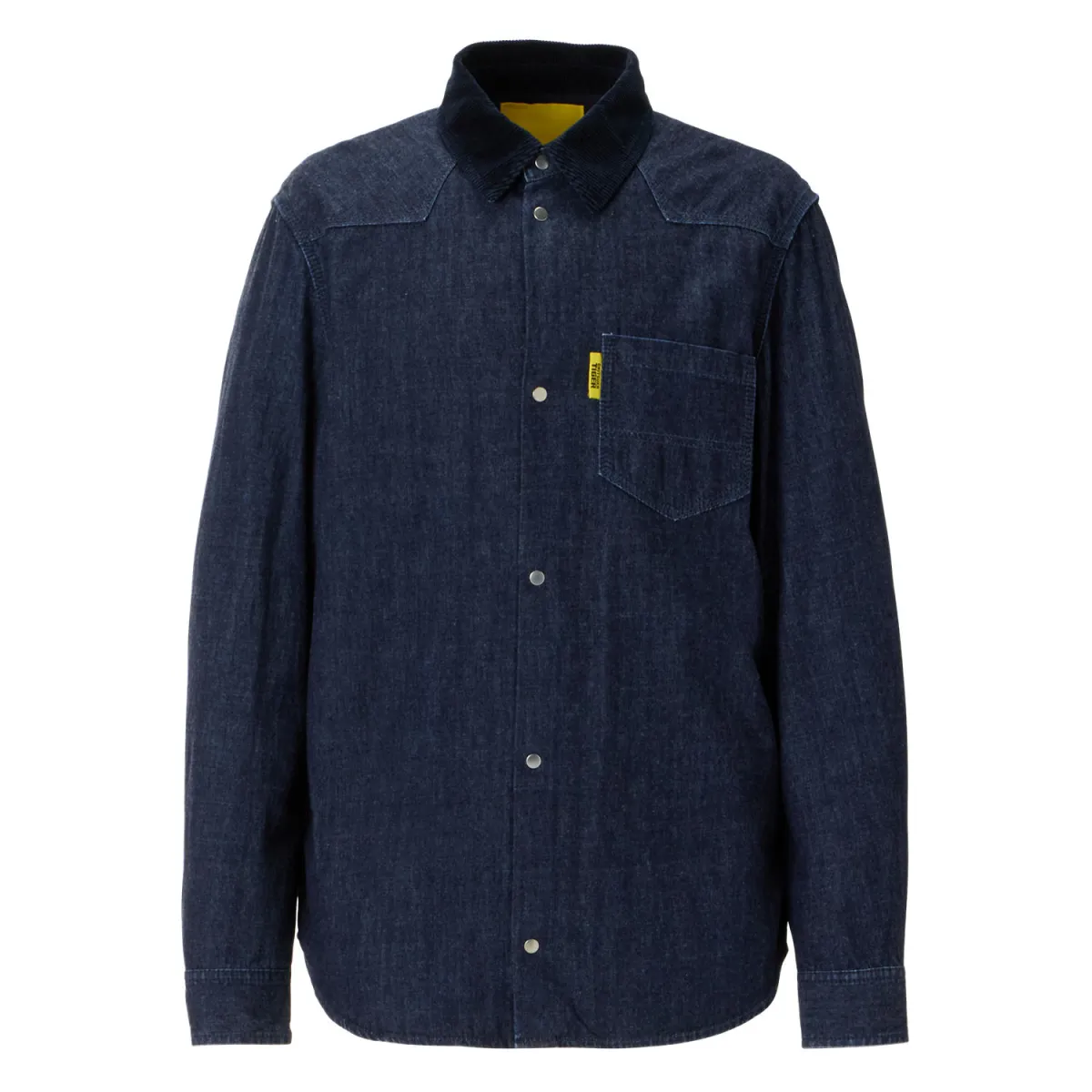 Onitsuka Tiger DENIVITA DENIM SHIRT Men's Navy Blue