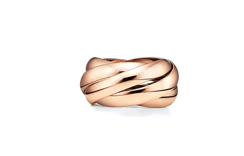 TIFFANY & CO. Rings Unisex Rose Gold