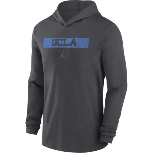 Jordan Ucla Bruins Sideline Men's Jordan Dri FIT College Long Sleeve Hooded Top