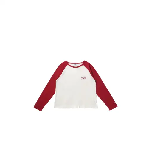 Converse Sweatshirt Unisex White Red