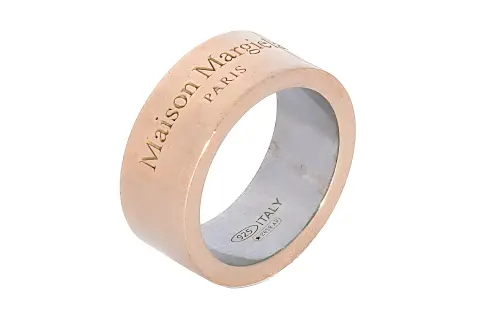 Maison Margiela Logo Engraved Ring