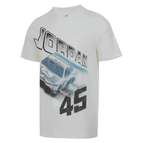 Jordan T Shirts Men's Gray Crew Neck Moderate