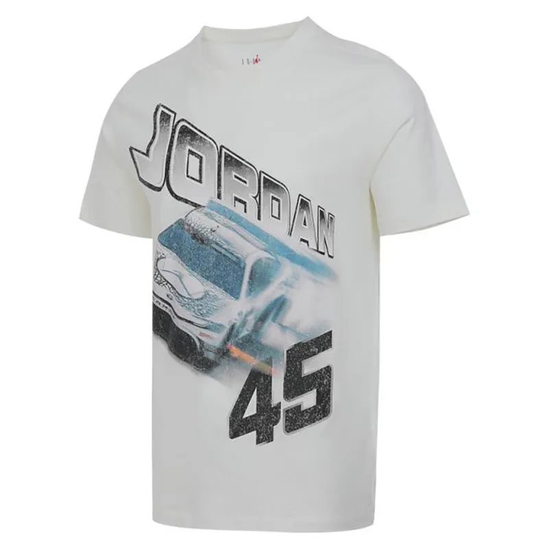 Jordan T-Shirts Men's Gray Crew Neck Moderate