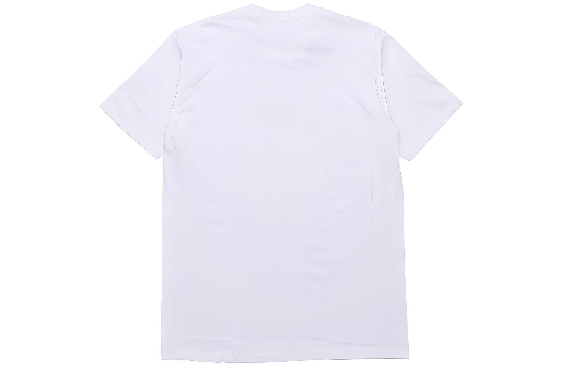 Футболка Supreme x Swarovski Box Logo Tee (белая) — фото 2