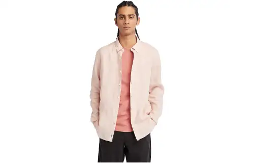 Timberland Shirt Men's Light Pink